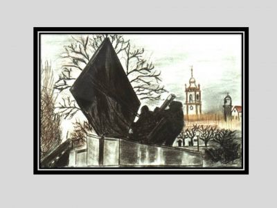 AGUARELAS, PASTEL SECO, CARVÃO, TÉCNICA MISTA.