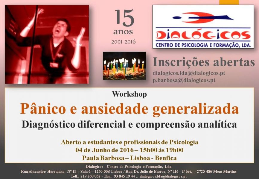 Pânico e ansiedade generalizada - Diagnóstico diferencial e compreensão analítica