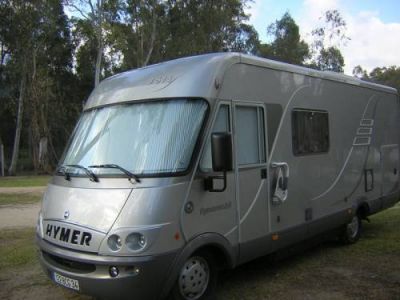 Auto caravana HYMER Íntegral - B614 - Fiat Ducato 18