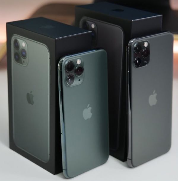 Apple iPhone 11 Pro 64GB = $500, iPhone 11 Pro Max 64GB = $550,iPhone 11  64GB =  $450