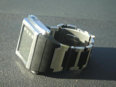 Relogio Telefone Móvel de Pulso Aço GSM Bluetooth Radio FM