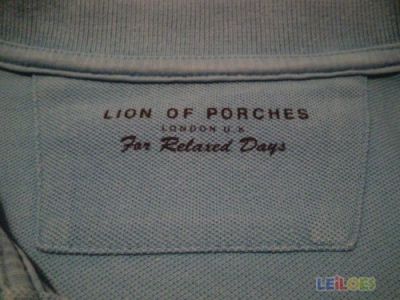 Polo Lion Of Porches Azul