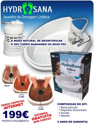 Drenagem Linfática - Hydrosana (Entrega gratuita em sua casa)