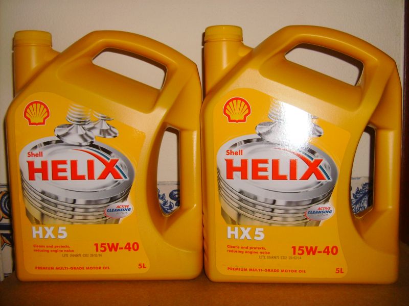 Shell helix hx 5 universal 15w40 (5 lts.)  