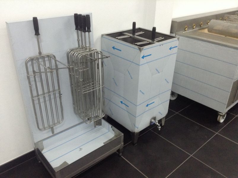 Churrasqueira a carvao industrial 