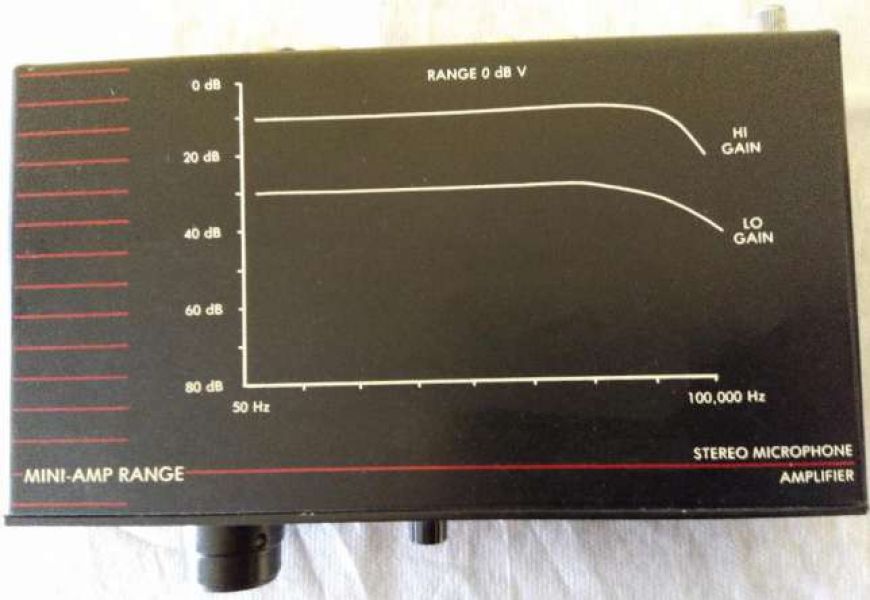 Amplificador de microfone Qed