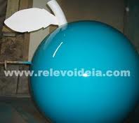 Modelação 3D em fibra de vidro e esferovite