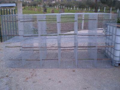 gaiolas em rede galvanizada possiblidade de entrega