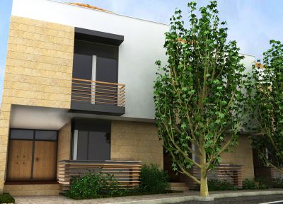 Vivendas geminadas T3 com piscina individual em Vilamoura