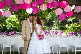 Decoração de espaços para festas