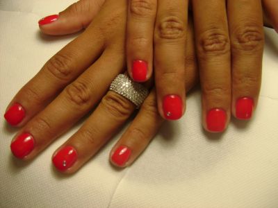 Unhas de gel, Reforço , Verniz em Gel
