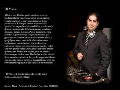 DJ ANIMAÇAO MUSICAL - CASAMENTOS E FESTAS
