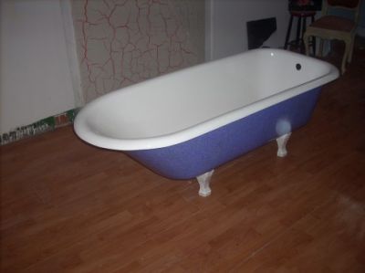 BANHEIRAS ANTIGAS DE PÉS (RESTAURADAS)