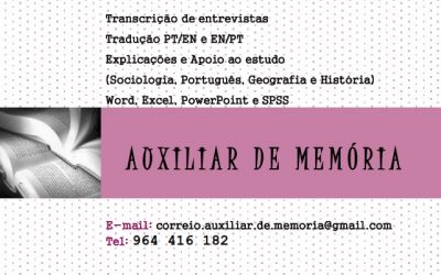 Traduções PT/EN e EN/PT, Apoio ao Estudo,  Transcrições