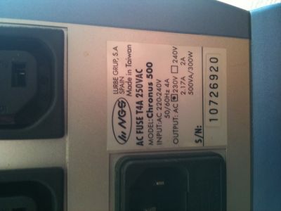 UPS Chronus 500VA - NEGOCIAVEL