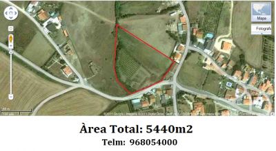 Vendo Terreno na Patameira - Torres Vedras a 5 minutos da A-8 todo dentro do perímetro urbano!