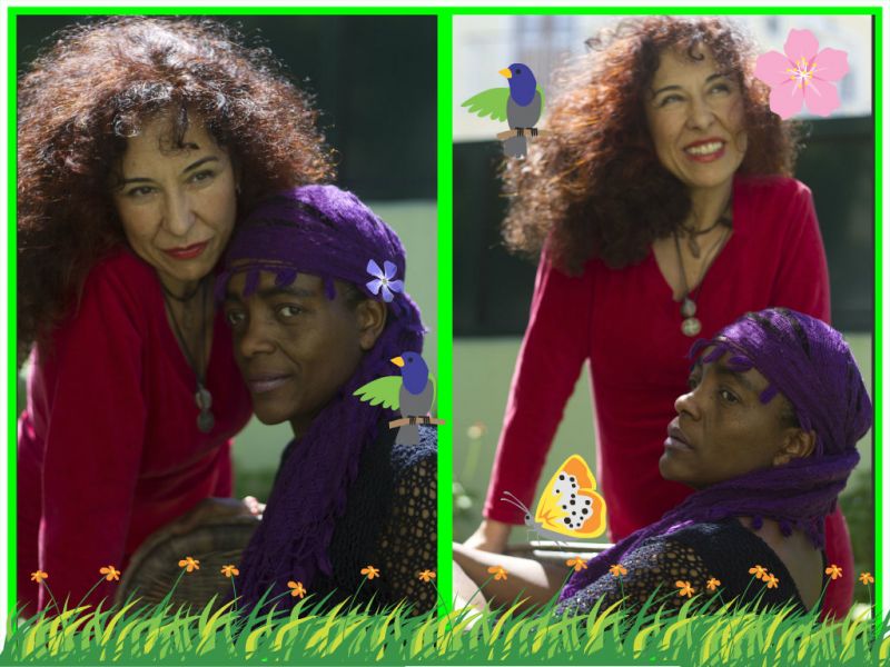 Dupla de  dança  comedia e musica ao vivo