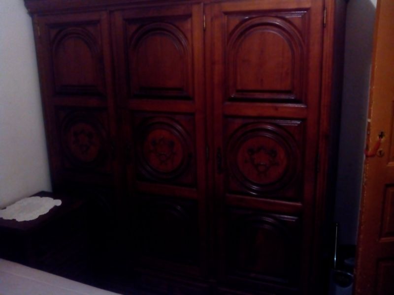 Quarto casal complecto castanho maçiço com colçhao oportunidade