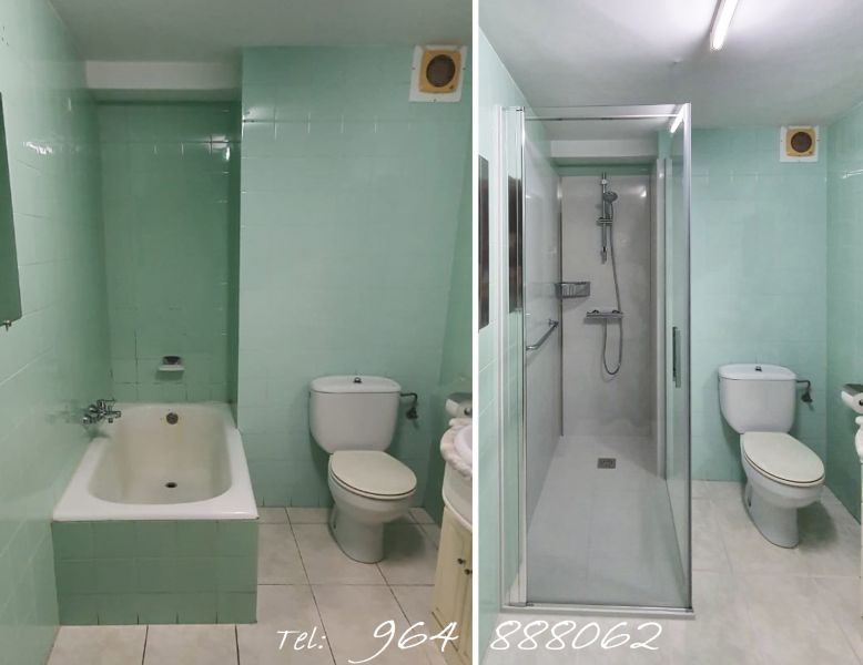 Substituição Banheira por Duche