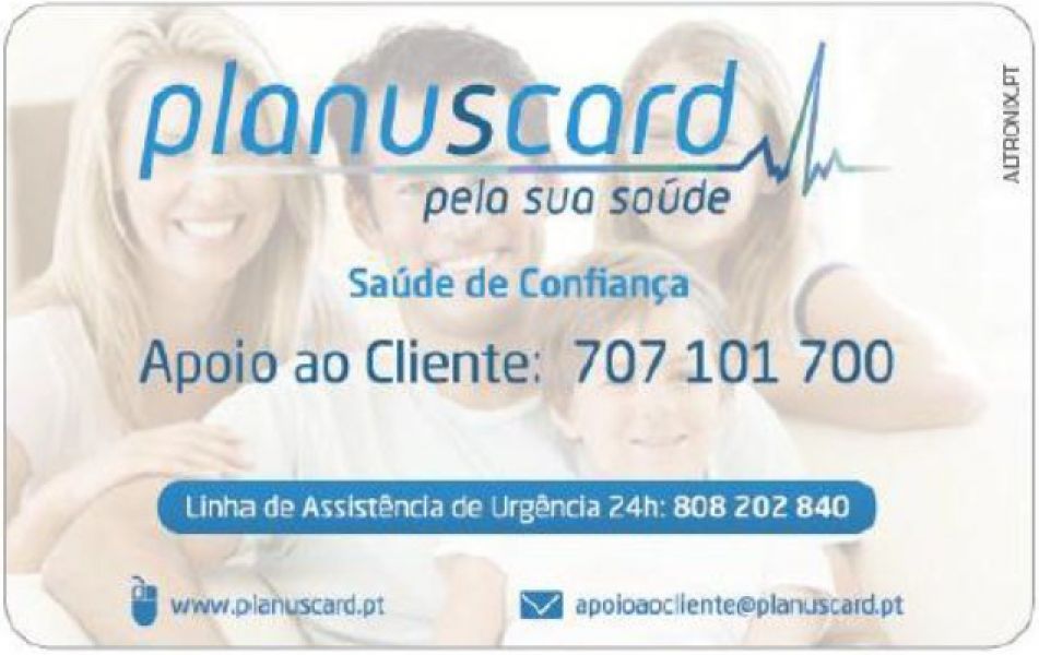 PLANO DE SAÚDE PLANUS desde 4,32 € por mês / pessoa