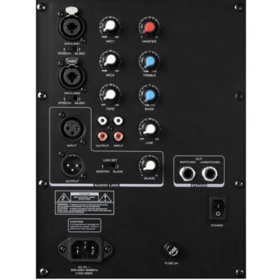 Equipamento de som PA 800 Watt