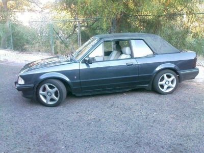 Ford escort xr3i cabrio de 1983