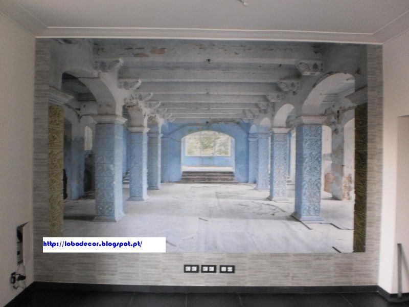 Aplicação de Papel de Parede e Foto-Murais Temáticos, Remodelação e Decoração.