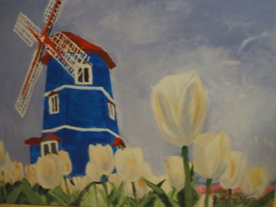 Quadros originais de Céu Franco