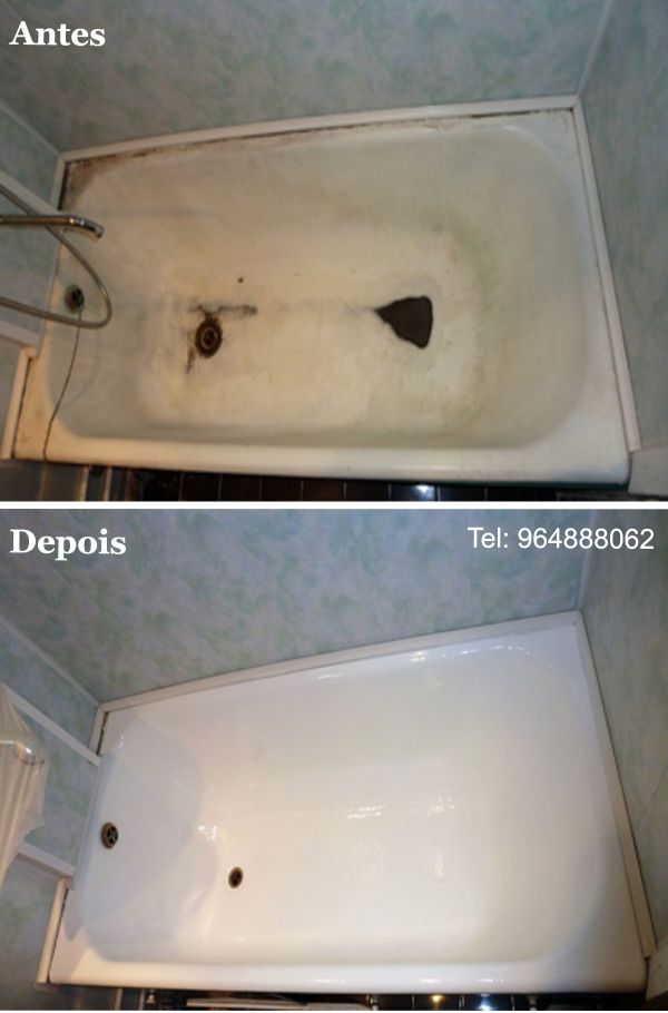 Renovação banheiras.