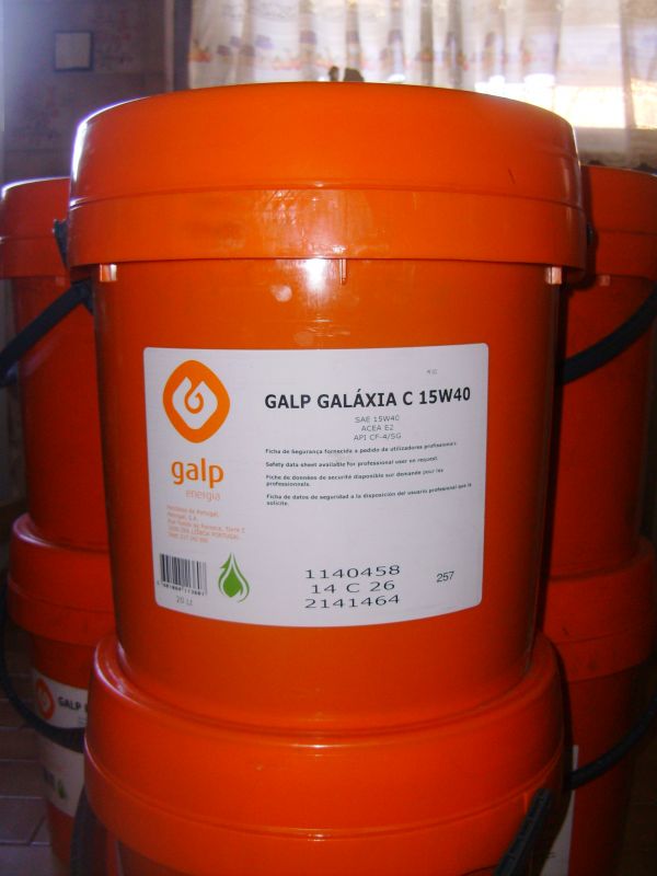 Lubrificante galp galaxia c 15w40 (20 lts.)
