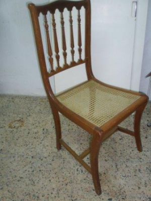 Cadeira D. Maria Clássica c/ fundo em Palhinha