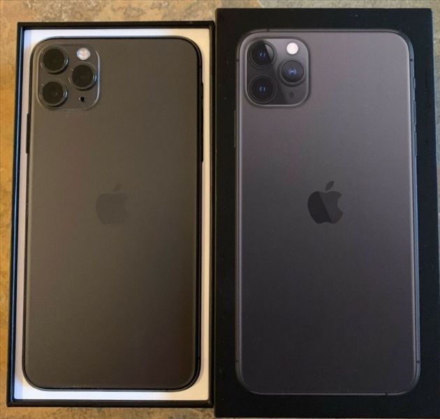 Apple iPhone 11 Pro 64GB = $500, iPhone 11 Pro Max 64GB = $550,iPhone 11  64GB =  $450
