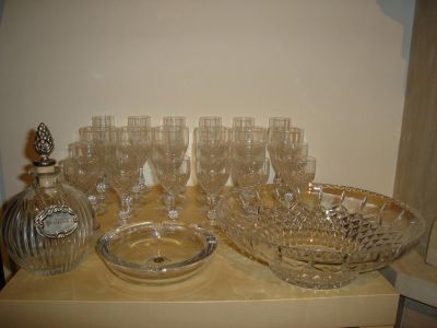 Utensílios de cristal