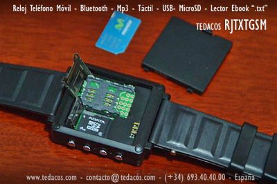 Relogio Telemovel de Pulso - Watch Phone - Tedacos