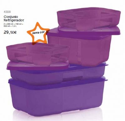 Tupperware Conjunto Refrigerador