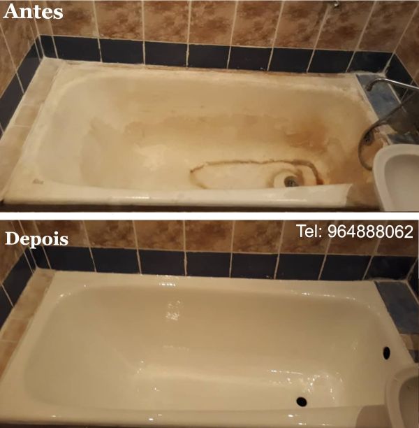 Renovação banheiras.