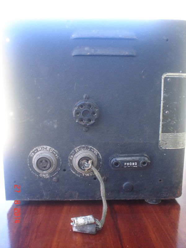  Amplificador Anos 40 Raro