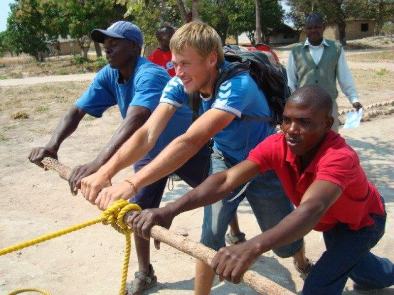 Voluntariado en Africa y trabajo social en Dinamarca