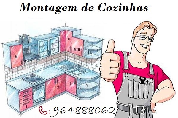 Montagem móveis, aparelhos ou qualquer equipamento!