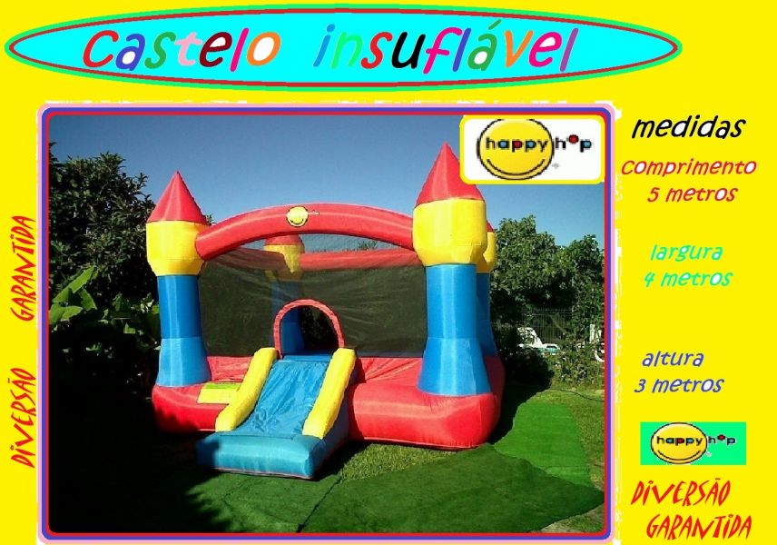 Aluguer de insufláveis bom preço