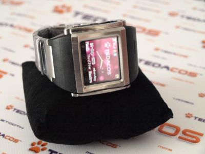 RELOGIO TELEMOVEL TELEFONE CELULAR DE PULSO TEDACOS RJMETGSM LIVRE GPRS BLUETOOTH 