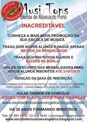 Cuurso de Música nas Férias