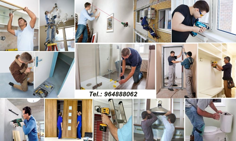 Montagem móveis, aparelhos ou qualquer equipamentos!