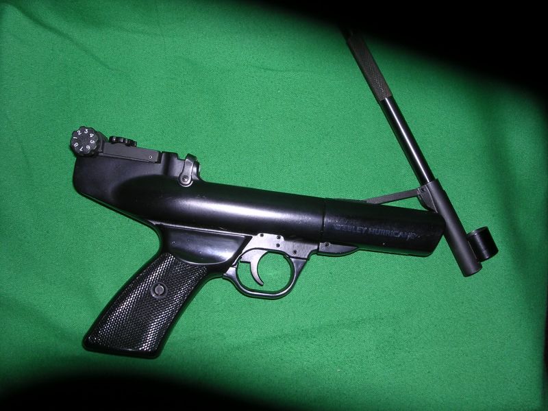 Pistola de Pressão de Ar de Competição Desportiva Webley Hurricane