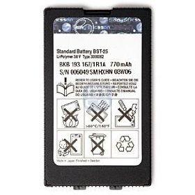 Bateria BST-25 (BST25) - T610i, T630i, T606i, T608i e outros telemóveis compatíveis   Modelo usado n