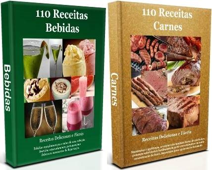 Coleção de Receitas - 10 Livros 1100 Receitas