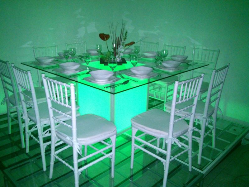 Mesa com luz 