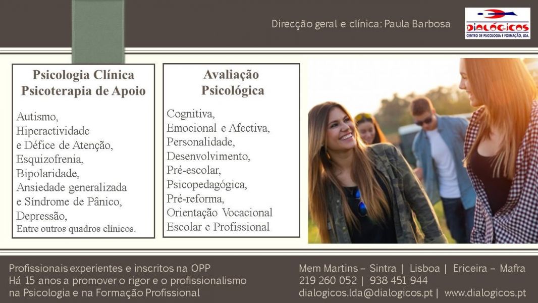 Serviços de Psicologia - Ericeira