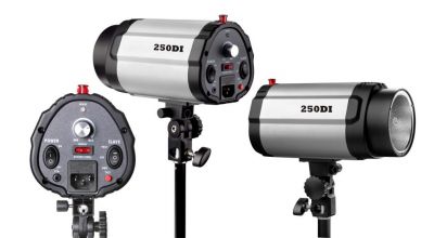 Kit de Luz de Estúdio 750w (3x250W) - novo