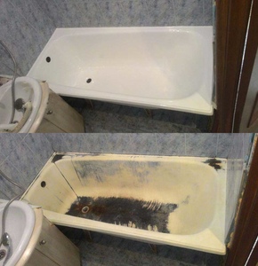 Renovação banheiras.